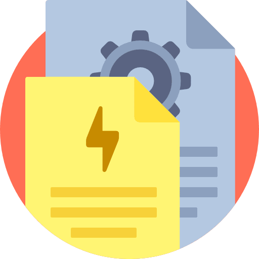 Documents industry interface archive icon