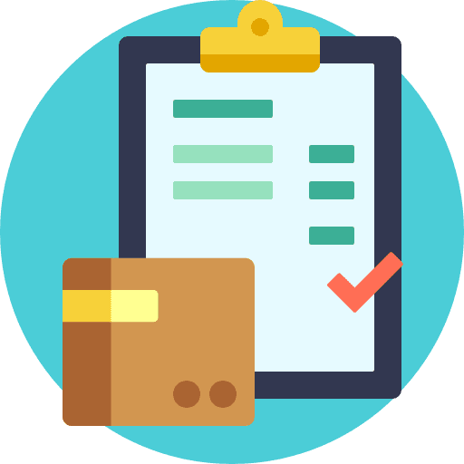 Invoice commerce receipt bill icon