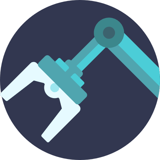 Manipulator mechanical manipulator tools and utensils icon
