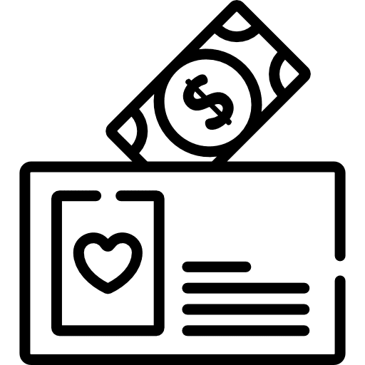 Donation donation money goodwill icon