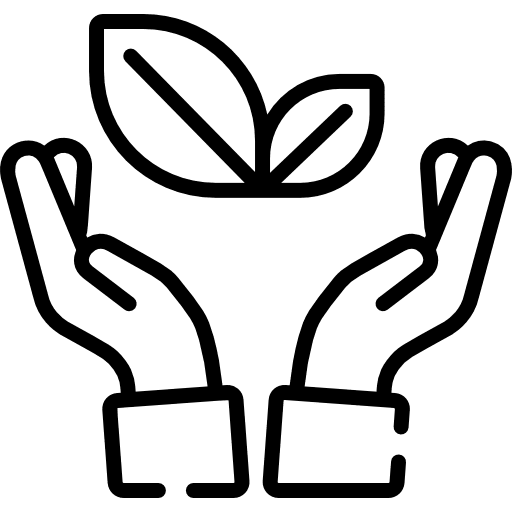 Ecology farming and gardening sprout conserve icon