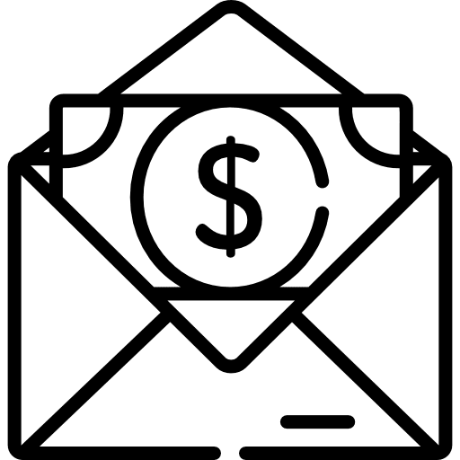 Money money raised dollar icon