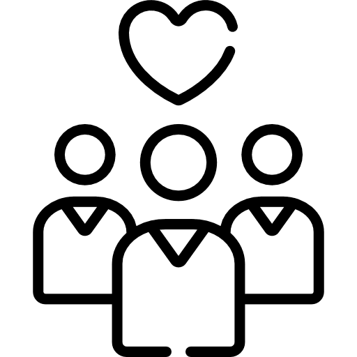 People family kid love icon