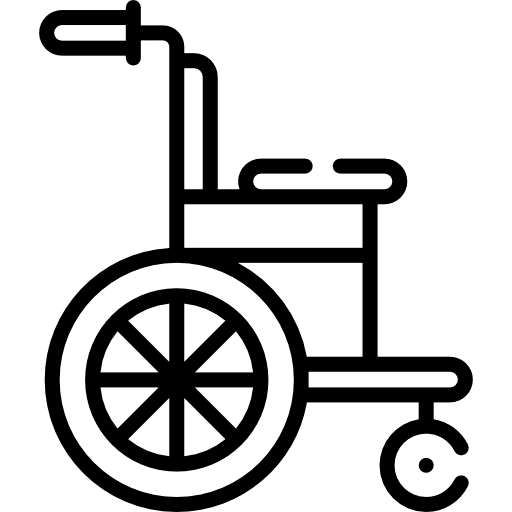 Wheelchair wheelchair transportation love and romance icon