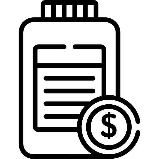 Donation solidarity charity healthcare and medical icon