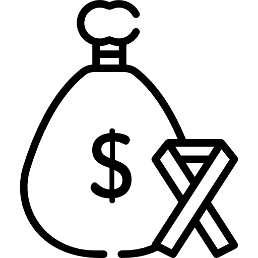 Money bag business bag money bag icon