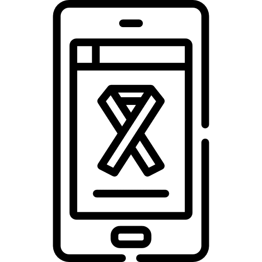 Smartphone event communication solidarity icon