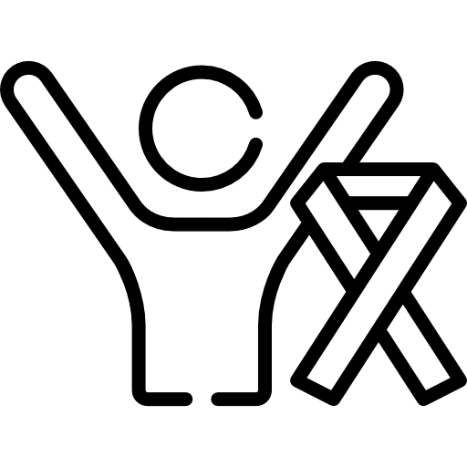 Solidarity ribbon shapes and symbols solidarity icon