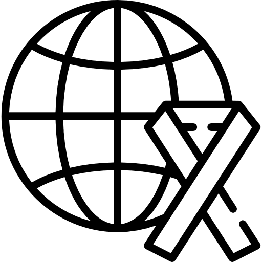 Charity miscellaneous love and romance globe icon