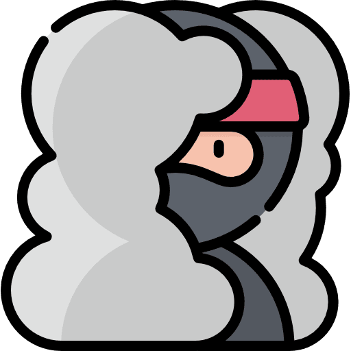 Ninja avatar people social icon