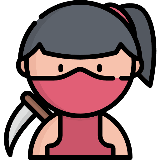 Ninja social profile user icon