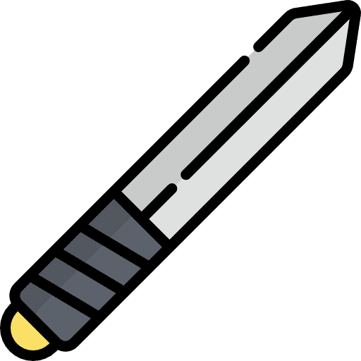 Knife miscellaneous cutting tools and utensils icon