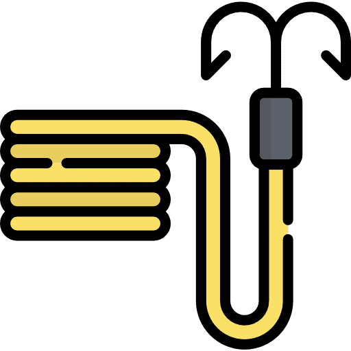 Rope miscellaneous jumping rope icon