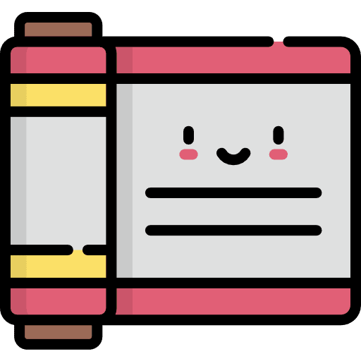 Scroll files and folders history old paper icon