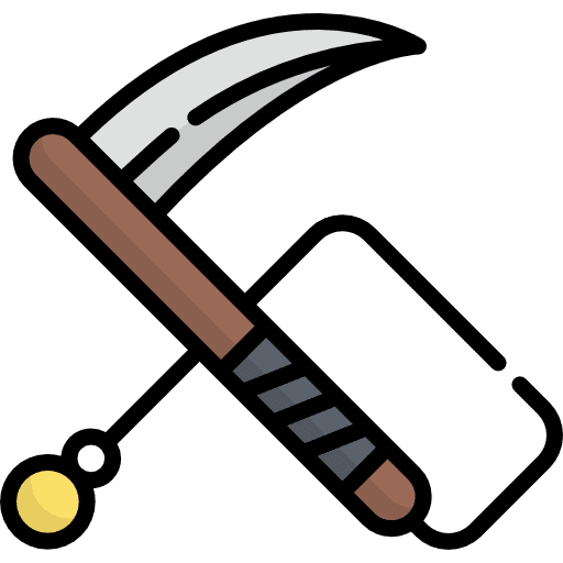 Scythe weapon fight weapons icon
