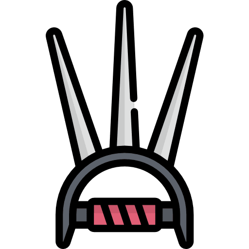 Claw martial arts fight miscellaneous icon