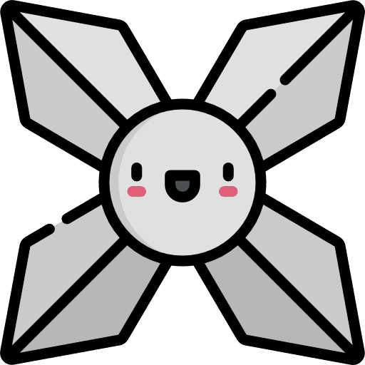 Shuriken security blades blade icon