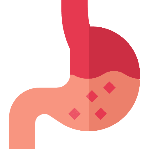 Stomach healthcare healthcare and medical acid icon