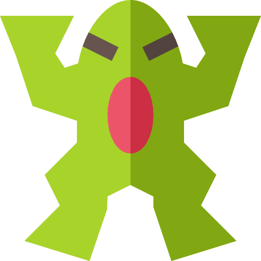 Frog animals education frog icon
