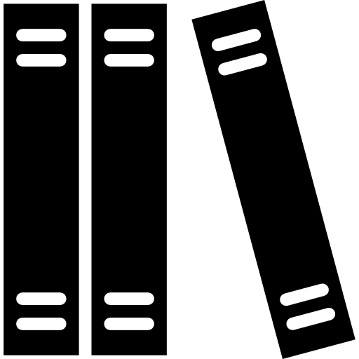 Books reading study education icon