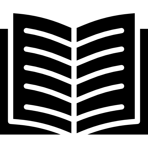 Open book education reading open book icon