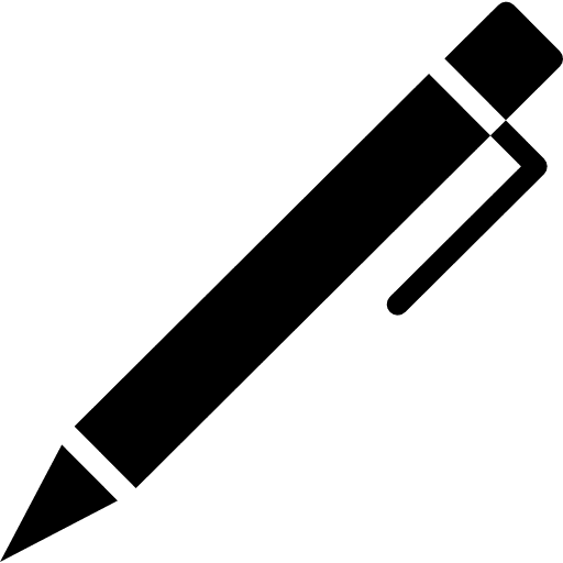 Pen office material education pencil icon