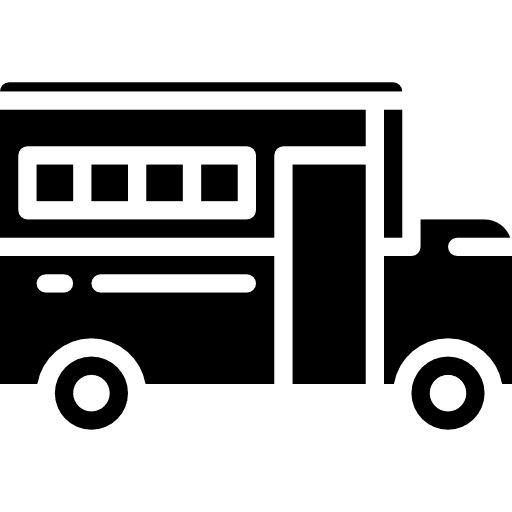 School bus transport bus automobile icon