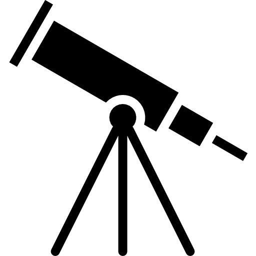 Telescope telescope observation space icon