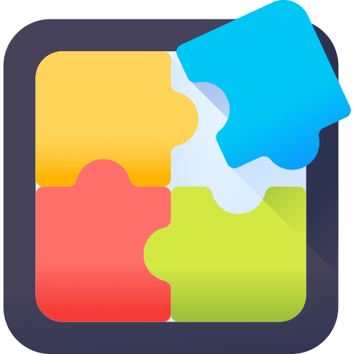 Puzzle creativity pieces business and finance icon