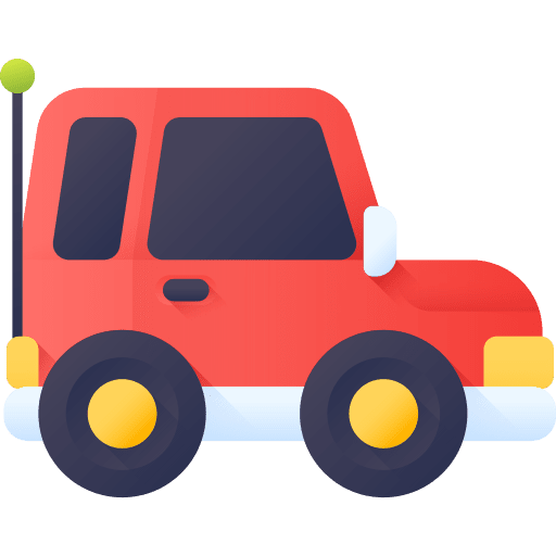 Car kids entertainment remote icon