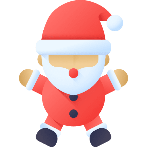 Santa xmas toy user icon