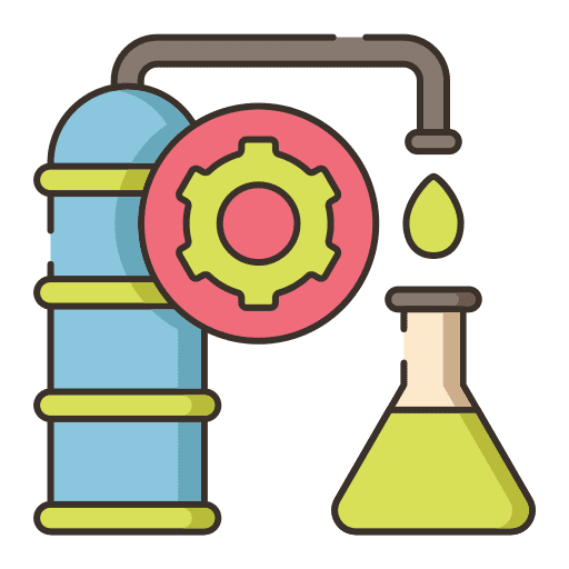 Extraction extraction construction and tools oil icon