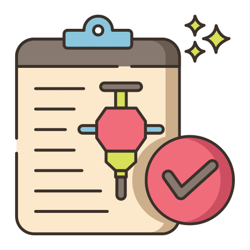 Certificate driller verified certificate icon