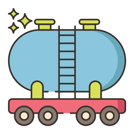Tank truck tank truck petrol transportation icon