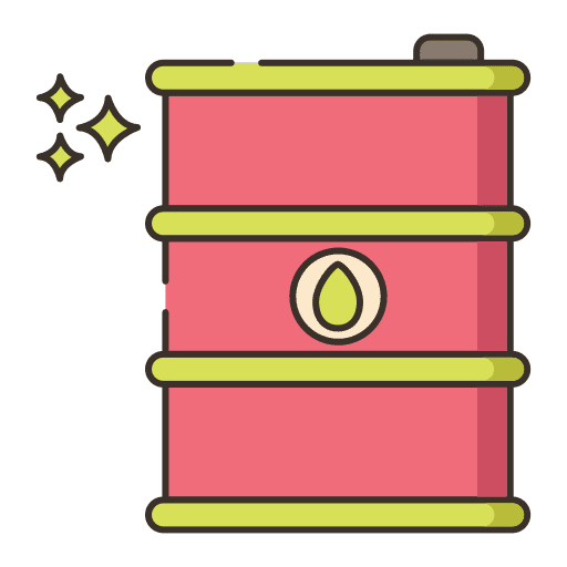 Oil barrel tank fuel gasoline icon