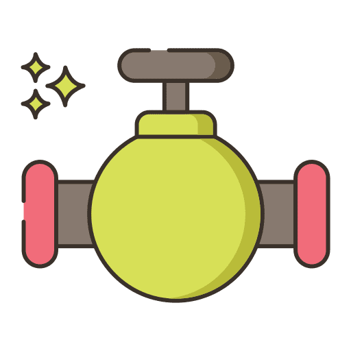 Oil valve construction and tools furniture and household oil valve icon