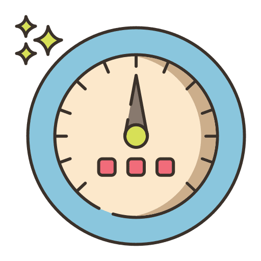 Meter pressure technology transportation icon