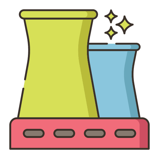 Thermal thermal electricity power icon