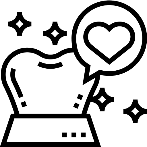 Care whitening dentist tooth icon