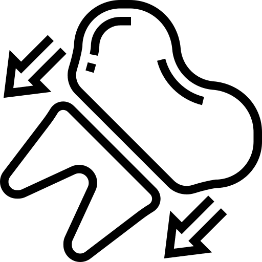 Dental tooth dental dentist icon