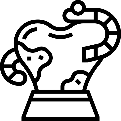 Broken caries broken tooth decay icon