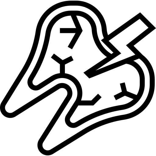 Caries caries dental healthcare and medical icon