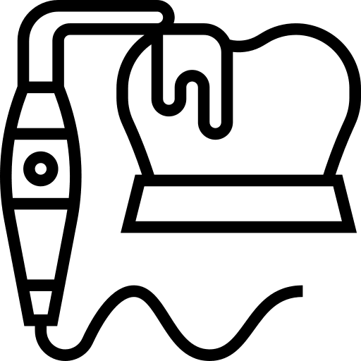 Equipment teeth tooth hygiene tooth icon