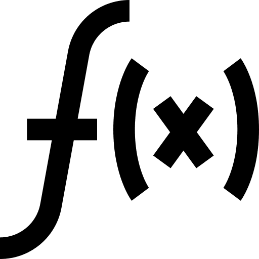 Function signs maths mathematics icon