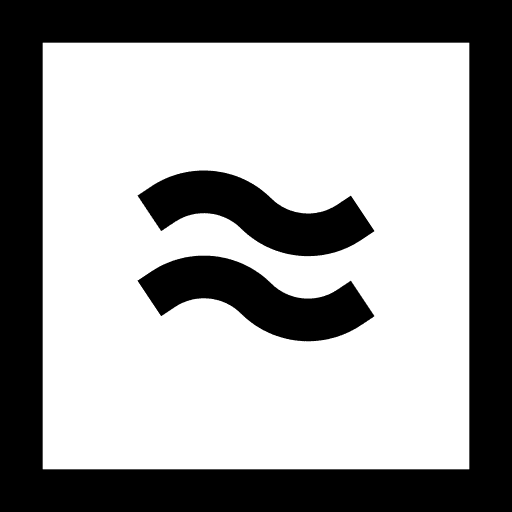Is approximately equal to is approximately equal to symbols shapes and symbols icon