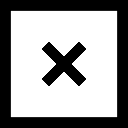 Multiply ex shapes and symbols mathematics icon