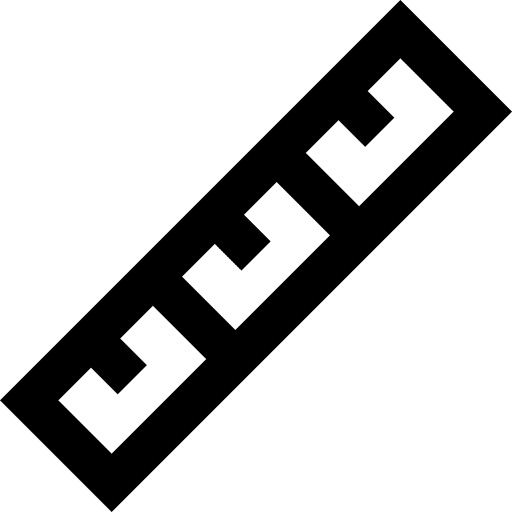 Ruler graphic tool triangle miscellaneous icon