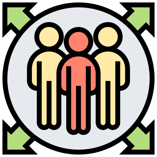 Team member team member member networking icon