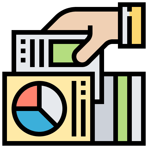 Report business business and finance product icon