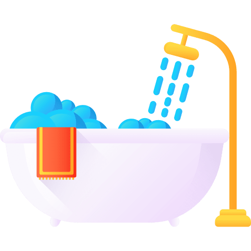 Bathtub bathtub furniture furniture and household icon